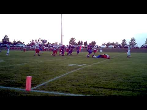 Gordon-Rushville Football Tackle