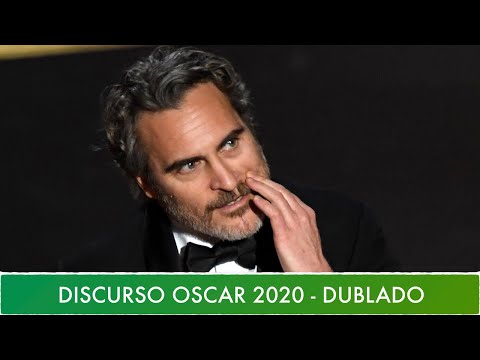 Joaquin Phoenix - Discurso no Oscar - 2020