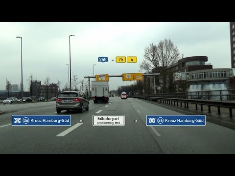 A255 + B75 • B4: AK Hamburg-Süd - HH-Rothenburgsort - AK Hamburg-Süd (2x)