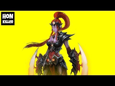 HoN The Dark Lady Gameplay - QuackGreen - Legendary