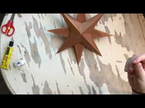 DIY paper Christmas star tutorial // julstjärna //askartele joulutähti // Wild Flower Helsinki