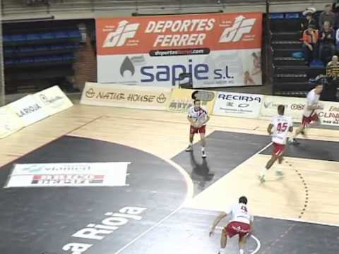 Jornada 7 ASOBAL 2012/2013 Naturhouse La Rioja 34 - Fertiberia Puerto Sagunto 19