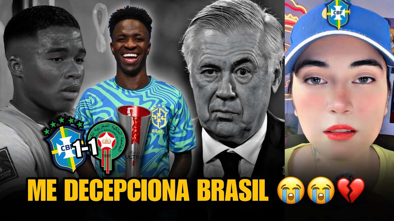 ¡DECEPCION TOTAL CON BRASIL! MAL COMIENZO ANTE MARRUECOS ¿ADIÓS MUNDIAL?