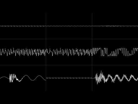 Sharp X68000 - Akumajo Dracula (Castlevania Chronicles) soundtrack - Oscilloscope View