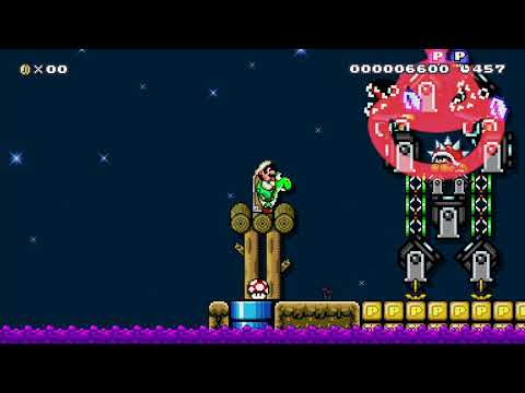 Paper Mario TTYD Boss #2 by Pi/Rem 🍄 Super Mario Maker 2 #ajb