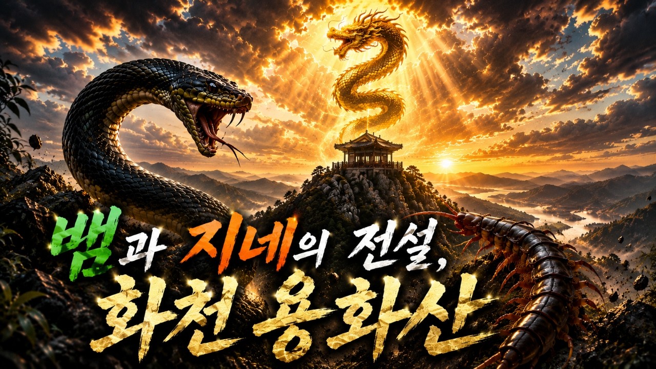 [강원365] 뱀과 지네의 전설, 화천 용화산
