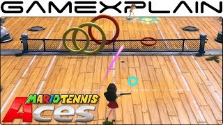 Mario Tennis Aces 3.0 - Ring Shot Co-op Gameplay