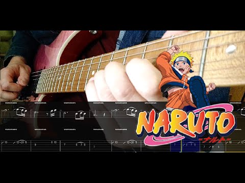 [TAB] Naruto Main Theme guitar cover (with solo)