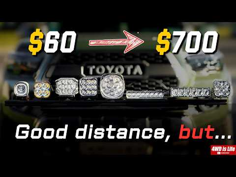 Baja Designs, Rigid, KC, Nacho, Auxbeam, Morimoto, Diode Dyn., TYRI - Off-road Led Lights Comparison
