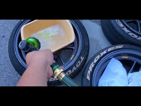 REAL Enkei RPF1 vs a Replica comparison fake vs real . Gas Eaters Lexus is350