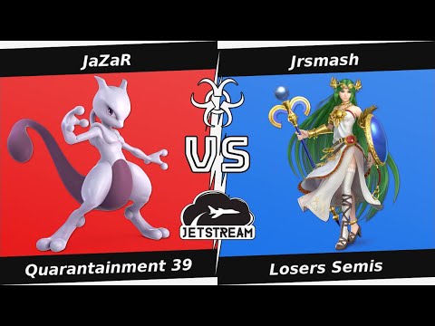 Quarantainment 39 Losers Semis - JaZaR (Mewtwo) Vs. Jrsmash (Palutena) Smash Ultimate - SSBU