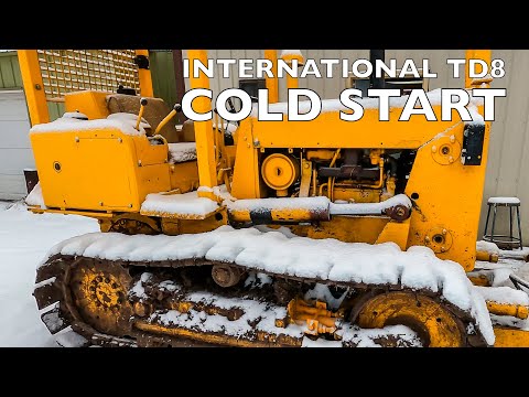 International Dresser TD8 Cold Start