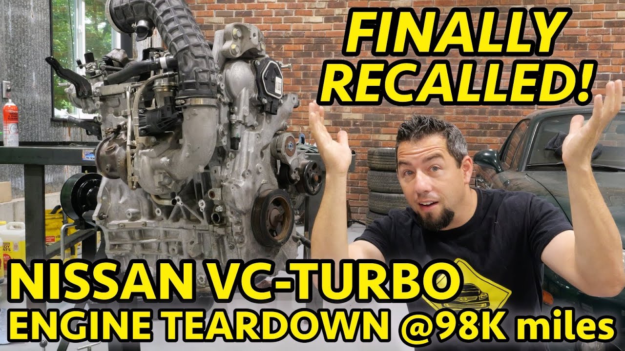 RECALLED! This Nissan / Infiniti VC-Turbo Engine Failure Was CAUGHT EARLY at 98k Miles!