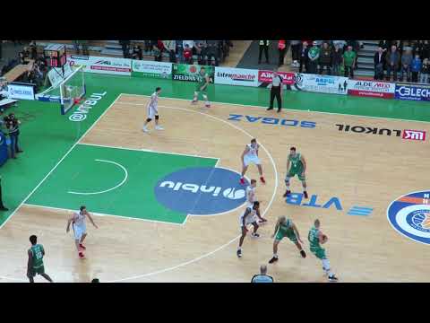Stelmet Enea BC Zielona Góra - Lokomotiv Kuban 67:73 - Pierwsze punkty Z.Sakic "Trójka" - 22.12.2018