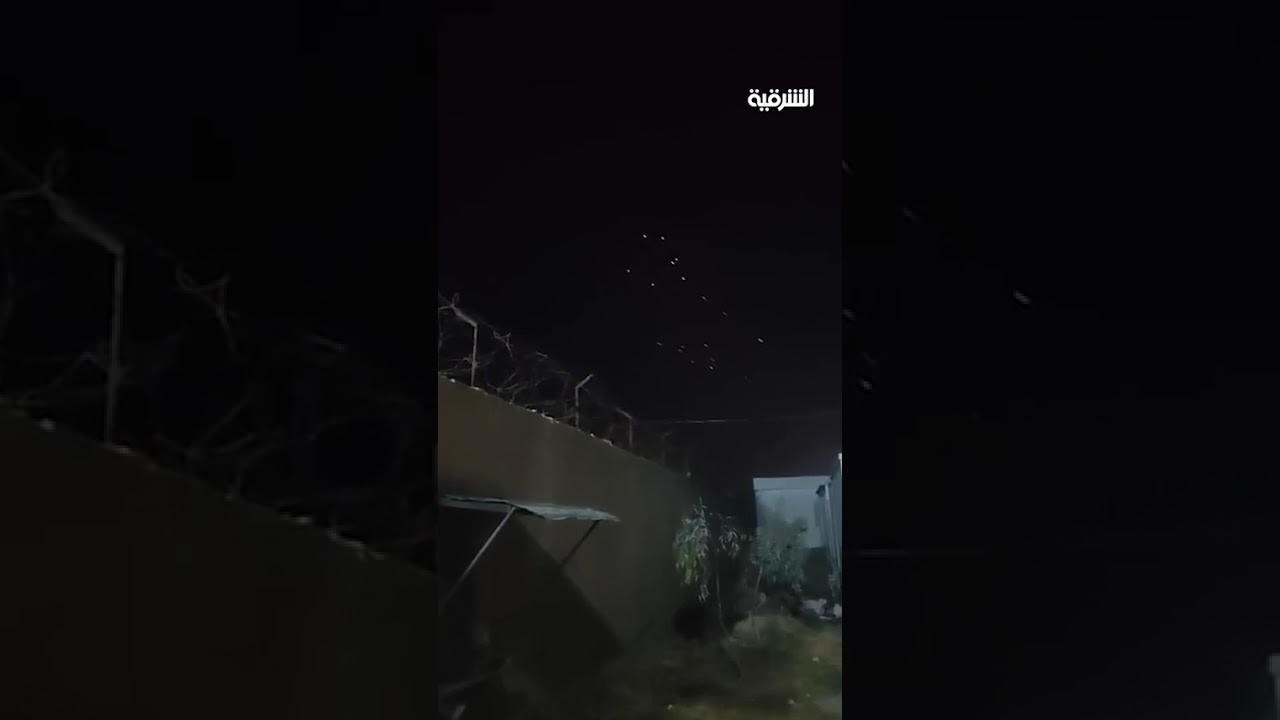 فيديو | لحظة سقوط مسيرة على محافطة السليمانية