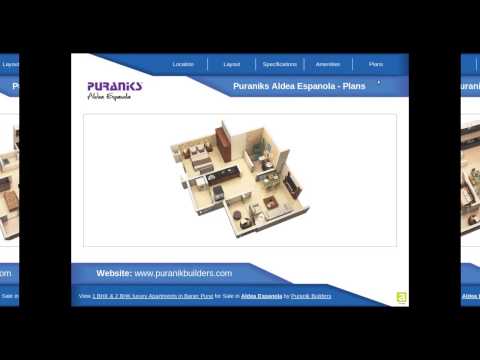 3D Tour Of Puraniks Aldea Espanola Phase VII