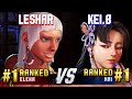 SF6 LESHAR 1 Ranked Elena Vs KEI B 1 Ranked Mai High Level Gameplay
