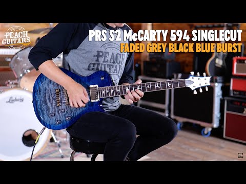 Электрогитара PRS S2 MCCARTY 594 SINGLECUT (LAKE BLUE) - фото 2 - id-p2012140558