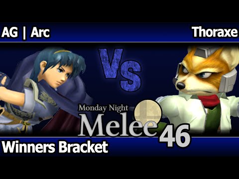 MNM 46 Melee - AG | Arc (Marth) vs Thoraxe (Fox) - Winners Bracket