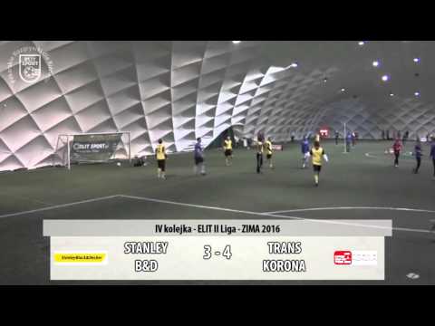 STANLEY B&D 3:7 TRANS KORONA - ELIT II Liga ZIMA 2016