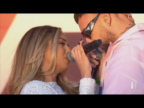 Ana Mena & Fred De Palma - Se iluminaba / Una volta ancora - Live at CCME Coca Cola 2021 Madrid