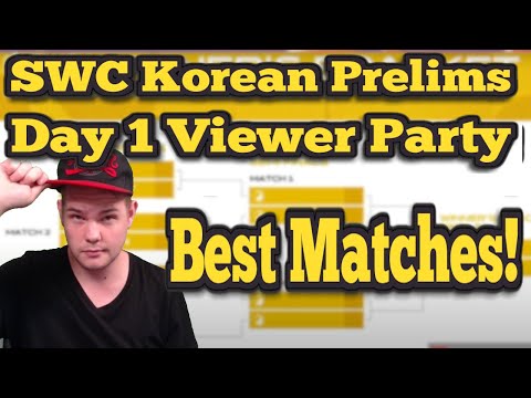 SWC Korean Prelims Day 1 Viewer Party Best Matches - Summoners War
