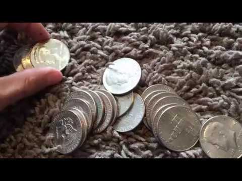 Coin Roll Hunting $100 in Half Dollars!