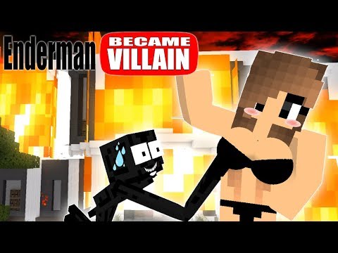MONSTER SCHOOL : ENDERMAN BECAME VILLAIN - RIP ALL MONSTER