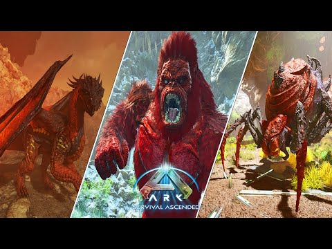 Ark Survival Ascended: How To SOLO ALL The Island Bosses | EASY on ALPHA