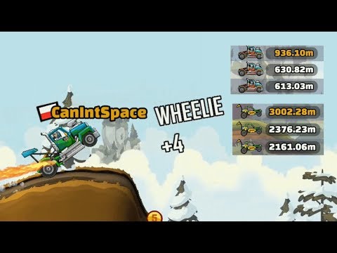 9 Wheelies for a record! - Public Event: One Wheel To Rule Them All - Hill Climb Racing 2