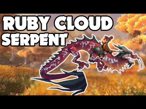 WOW Thundering Ruby Cloud Serpent Mount Skyshard Farm Tutorial