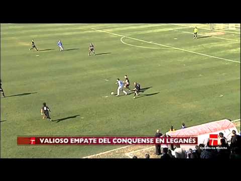 Resumen Partido Liga  Leganés C.F. - U.B. Conquense 0-0 (CMT)