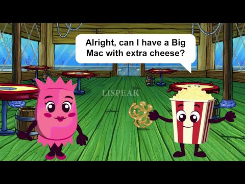 Pedindo comida no restaurante | Prática de conversação em inglês | Aprenda a falar inglês