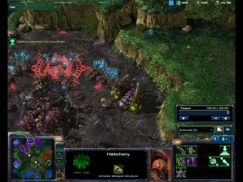 StarCraft 2 Beta: 2on2 (TP - ZZ) on Lost Temple - Part 3/3