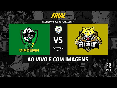 MX7 x ADEF - SUB 7 | 06/12/2025 | AO VIVO | Final | Paulistão Gold | Rubi