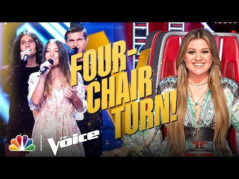 Girl Named Tom's Four-Chair Turn Performance: "Helplessly Hoping" | The Voice Blind Auditions 2021