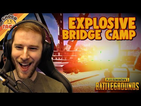 Explosive Bridge Camp ft. A1RM4X - chocoTaco PUBG Duos Gameplay