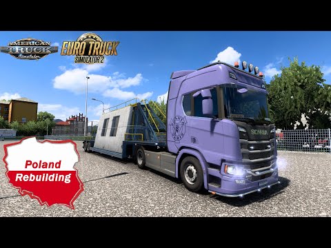 #POLAND REBUILDING #SCANIA R730 / #Euro Truck Simulator 2 / PRZEMYŚL 🇵🇱   ⟹   BYDGOSZCZ 🇵🇱