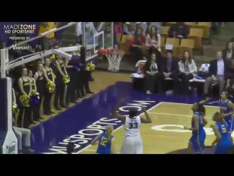 2014-15 JMU WBB Highlights - Delaware