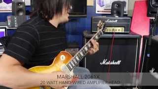 Video thumbnail for Marshall Handwired 2061X 20 Watt Handwired, All-Valve Reissue Head by Bananas at Large