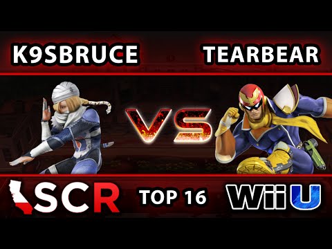SCR Prelude II - K9sBruce (Sheik) Vs. Tearbear (Falcon) Top 16 - Smash Wii U