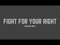 Beastie Boys - Fight For Your Right (Lyrics)