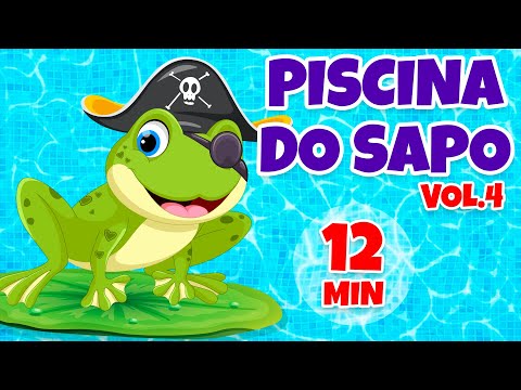 Piscina do Sapo Vol. 4 - Giramille 12 min | Desenho Animado Musical