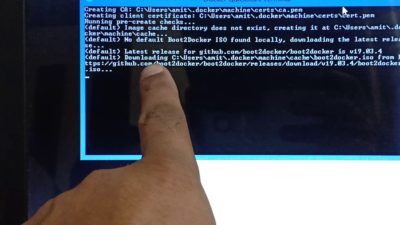install Docker toolbox on legacy OS- Windows 7/8