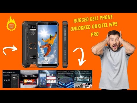 EXPRESS HOT OFFER / Rugged Cell Phone Unlocked OUKITEL WP5 Pro
