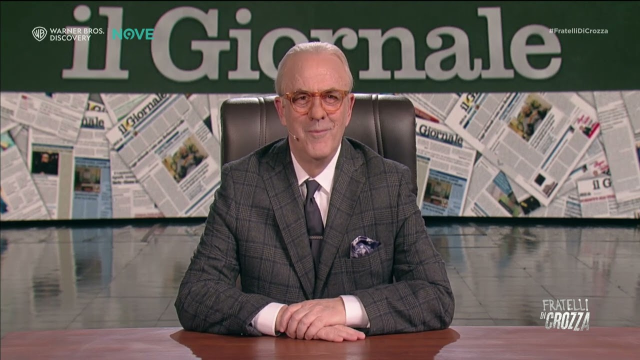 Crozza Feltri "I meridionali hanno votato no per farsi ridare da Conte il reddito del fancazzismo"