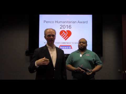 Penco Humanitarian Award Presentation - January 12, 2017 - Greenville, NC