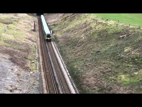 Class 444 exiting Bincombe tunnel