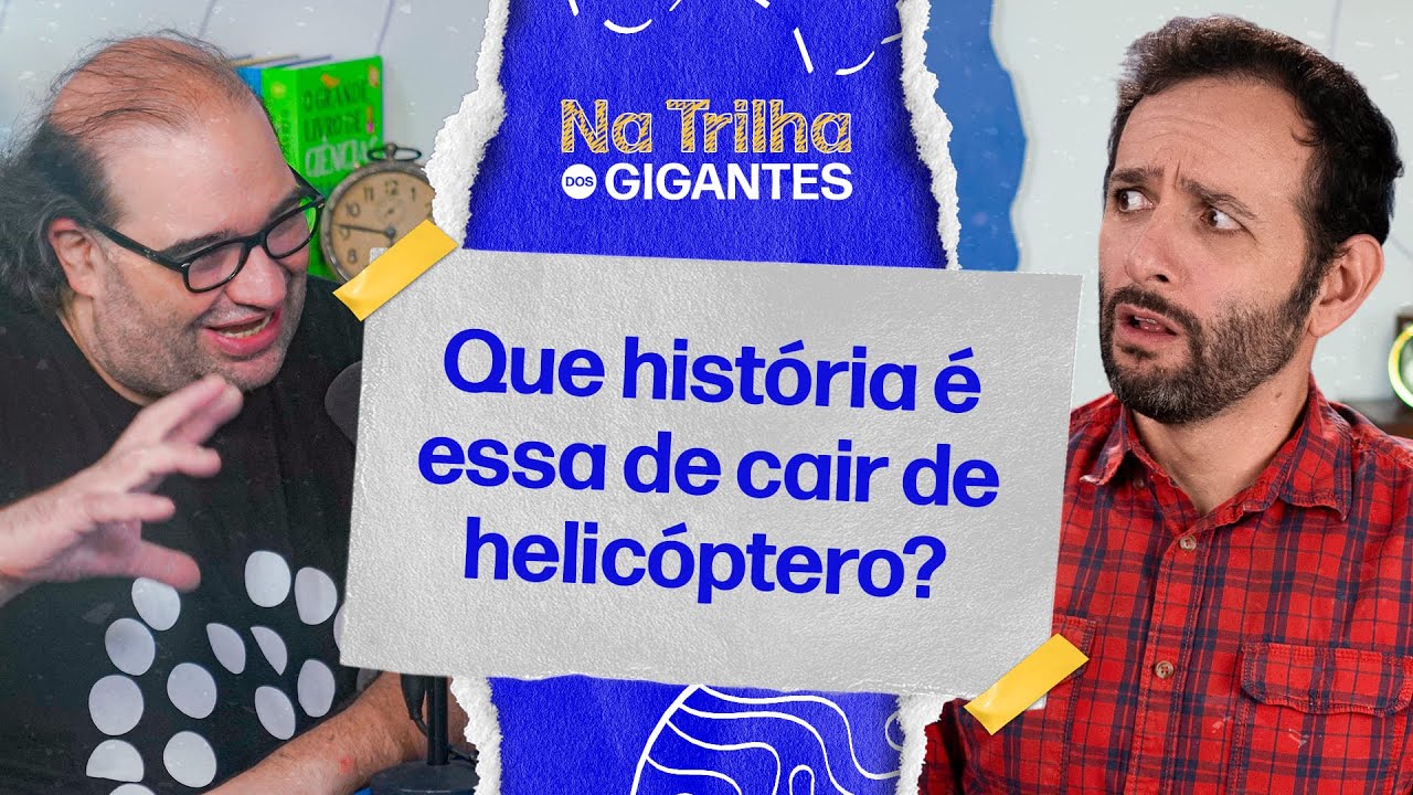 Como abandonar um helicóptero caindo? Sacani explica! | Cortes do Manual do Mundo