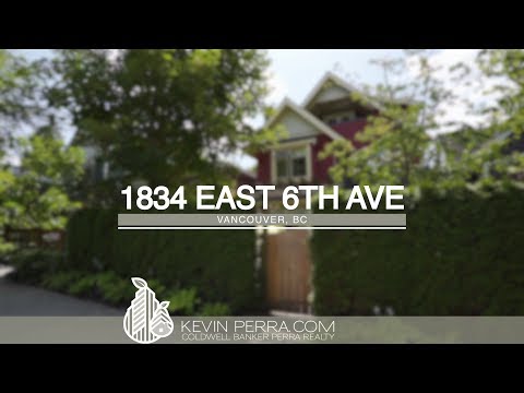 SOLD 1834 East 6th Avenue, Vancouver BC Just Listed by Kevin Perra